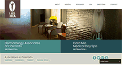 Desktop Screenshot of caramiadayspa.com